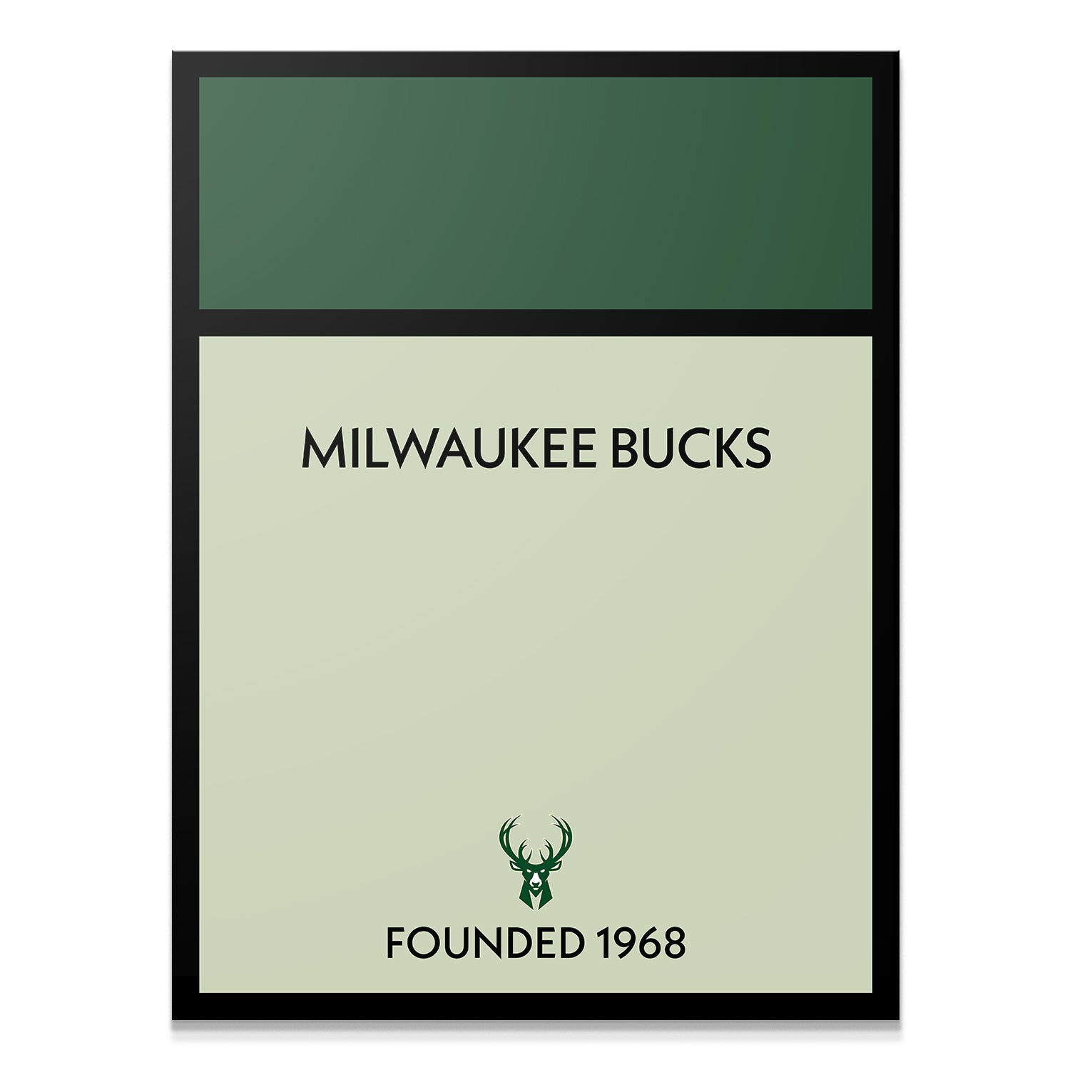 Game Board - Bucks - IKONICK - NBA Teams