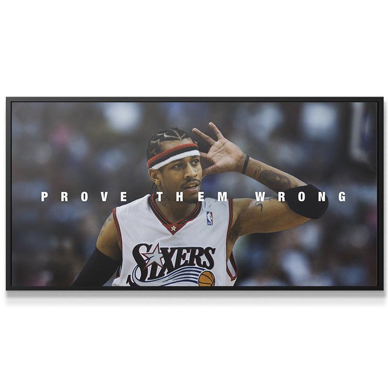 Allen Iverson - Prove Them Wrong - IKONICK - NBA Legends