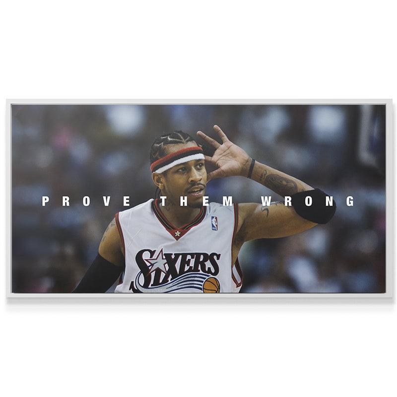 Allen Iverson - Prove Them Wrong - IKONICK - NBA Legends