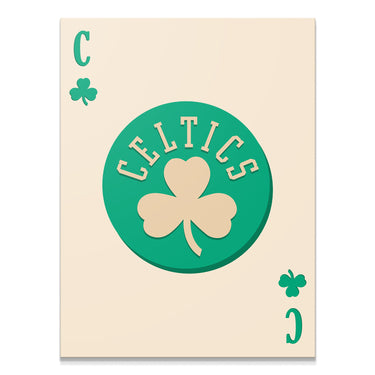 Retro Logo Card - Celtics
