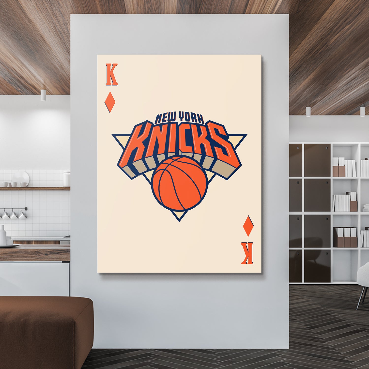 Retro Logo Card - Knicks - IKONICK - NBA Teams