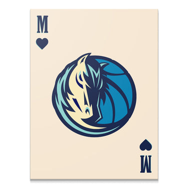 Retro Logo Card - Mavericks