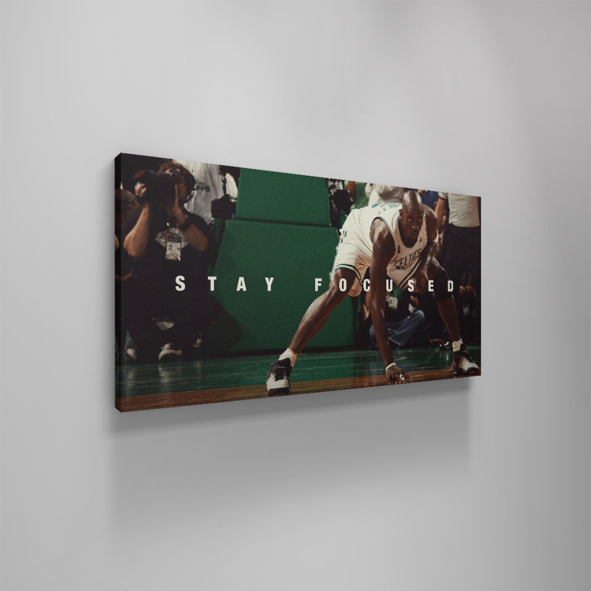 Kevin Garnett - Stay Focused - IKONICK - NBA Legends