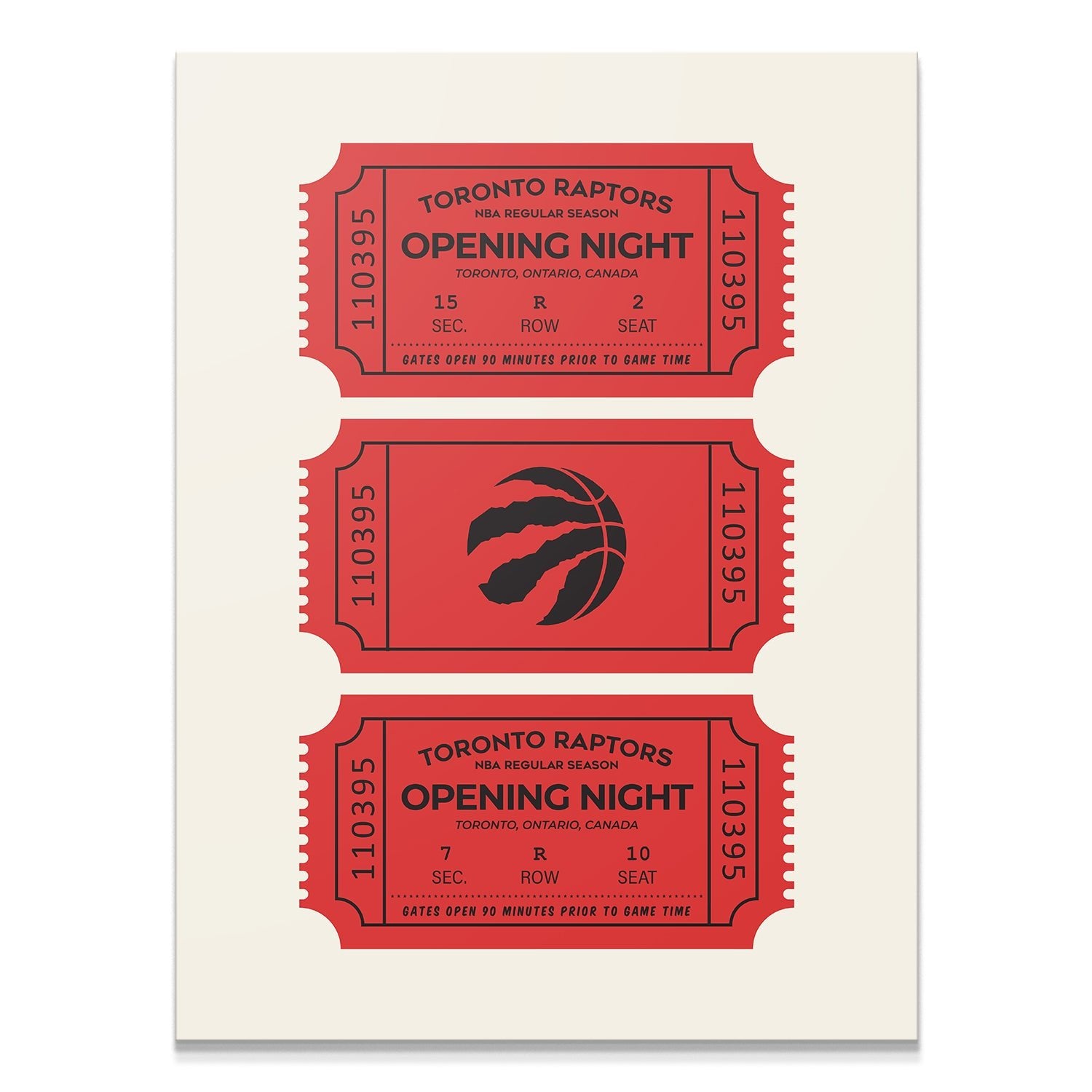Tickets - Raptors - IKONICK - NBA Teams