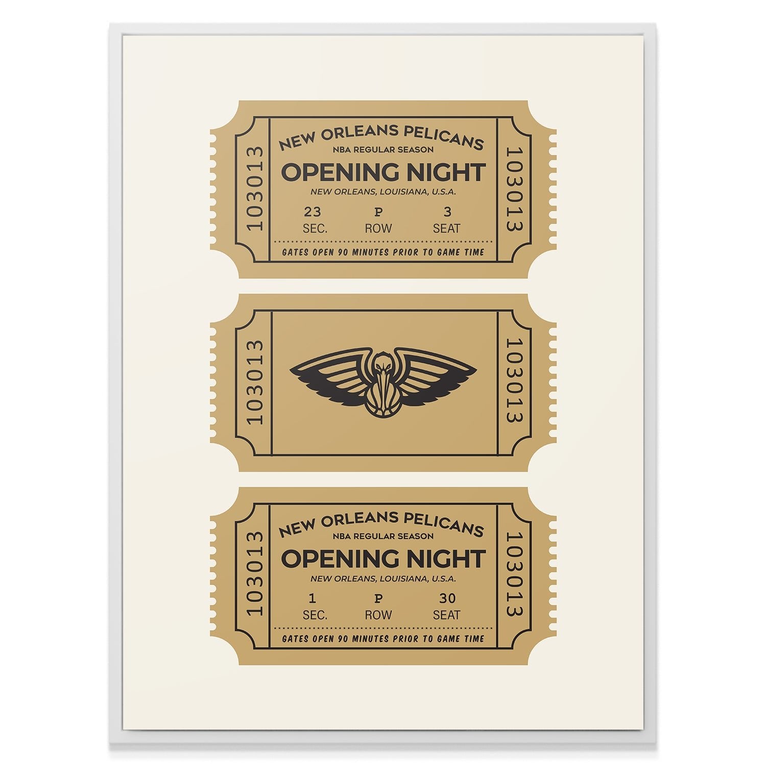 Tickets - Pelicans - IKONICK - NBA Teams