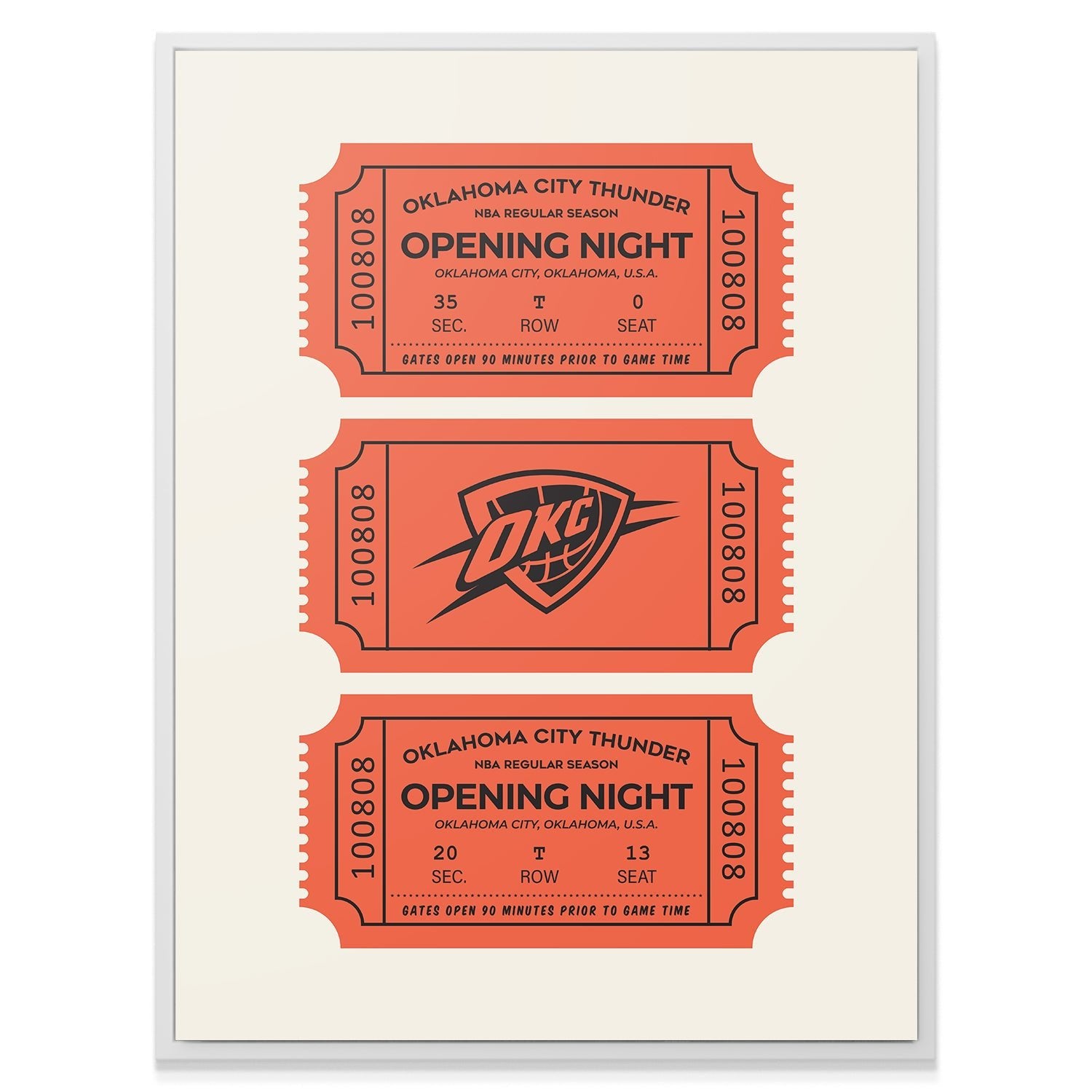 Tickets - Thunder - IKONICK - NBA Teams