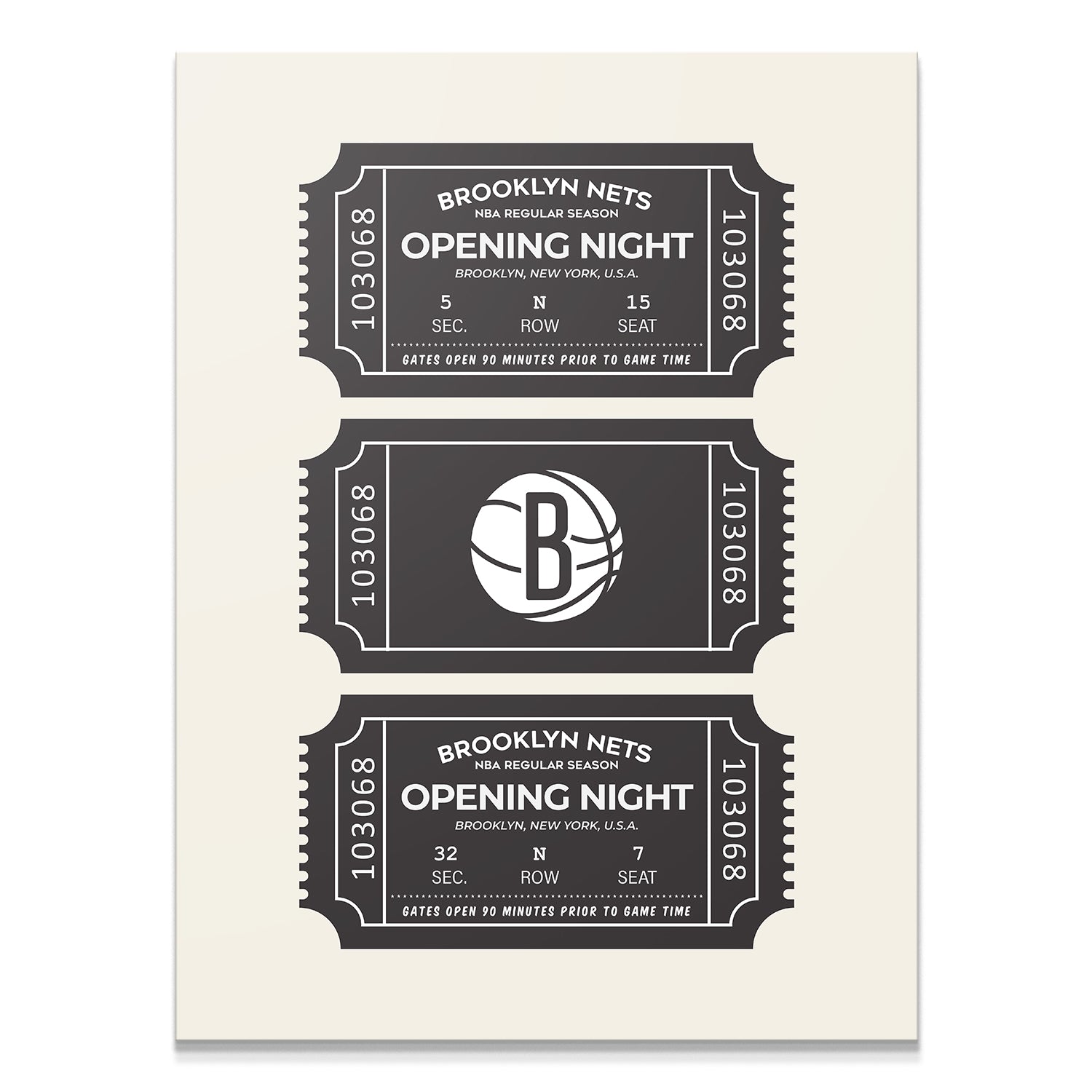 Tickets - Nets - IKONICK - NBA Teams