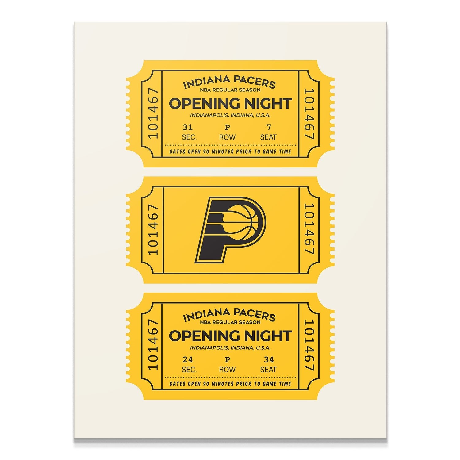 Tickets - Pacers - IKONICK - NBA Teams