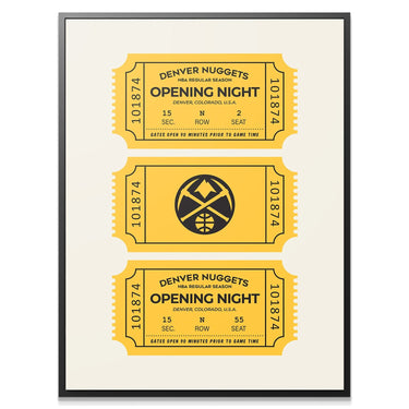 Tickets - Nuggets - IKONICK - NBA Teams