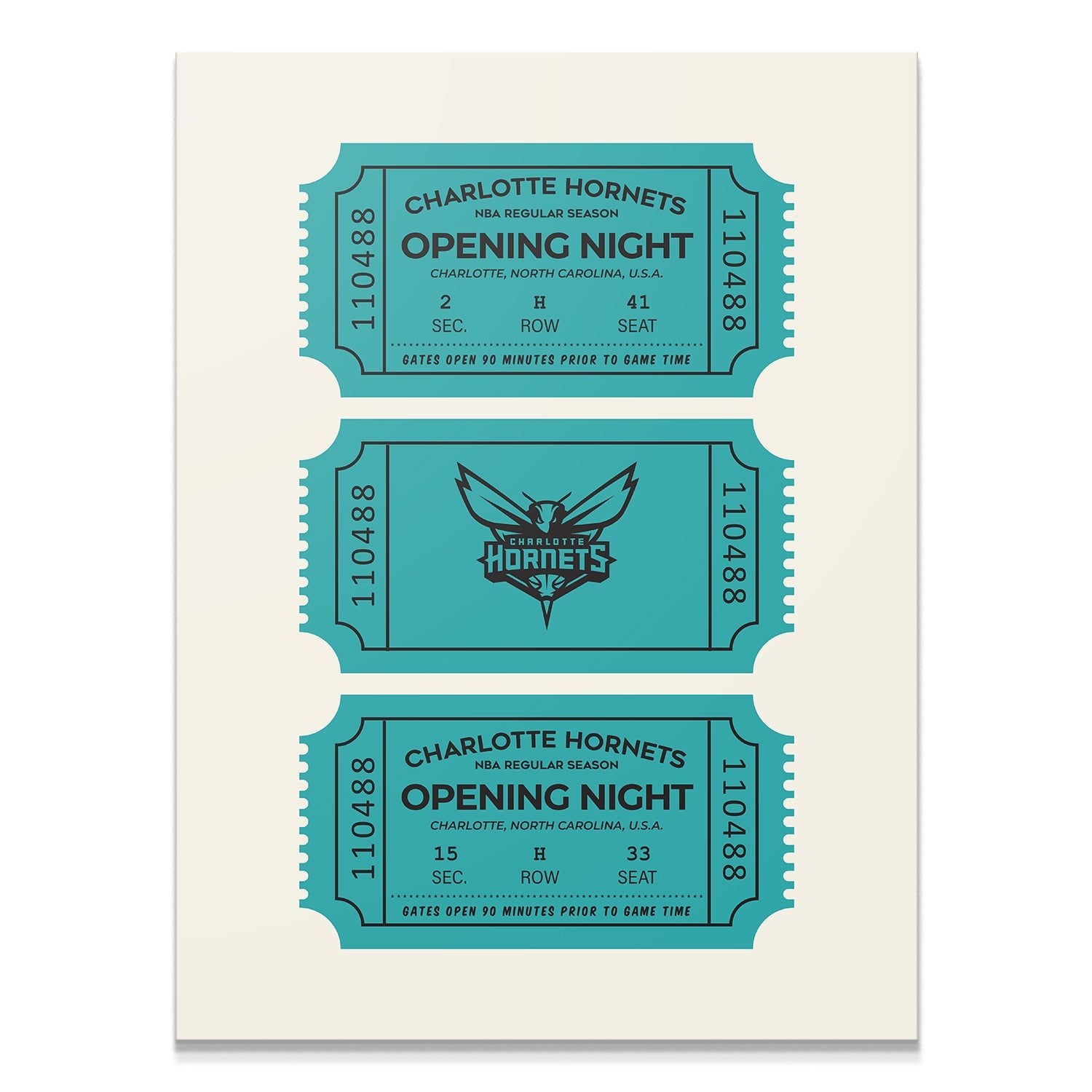 Tickets - Hornets - IKONICK - NBA Teams