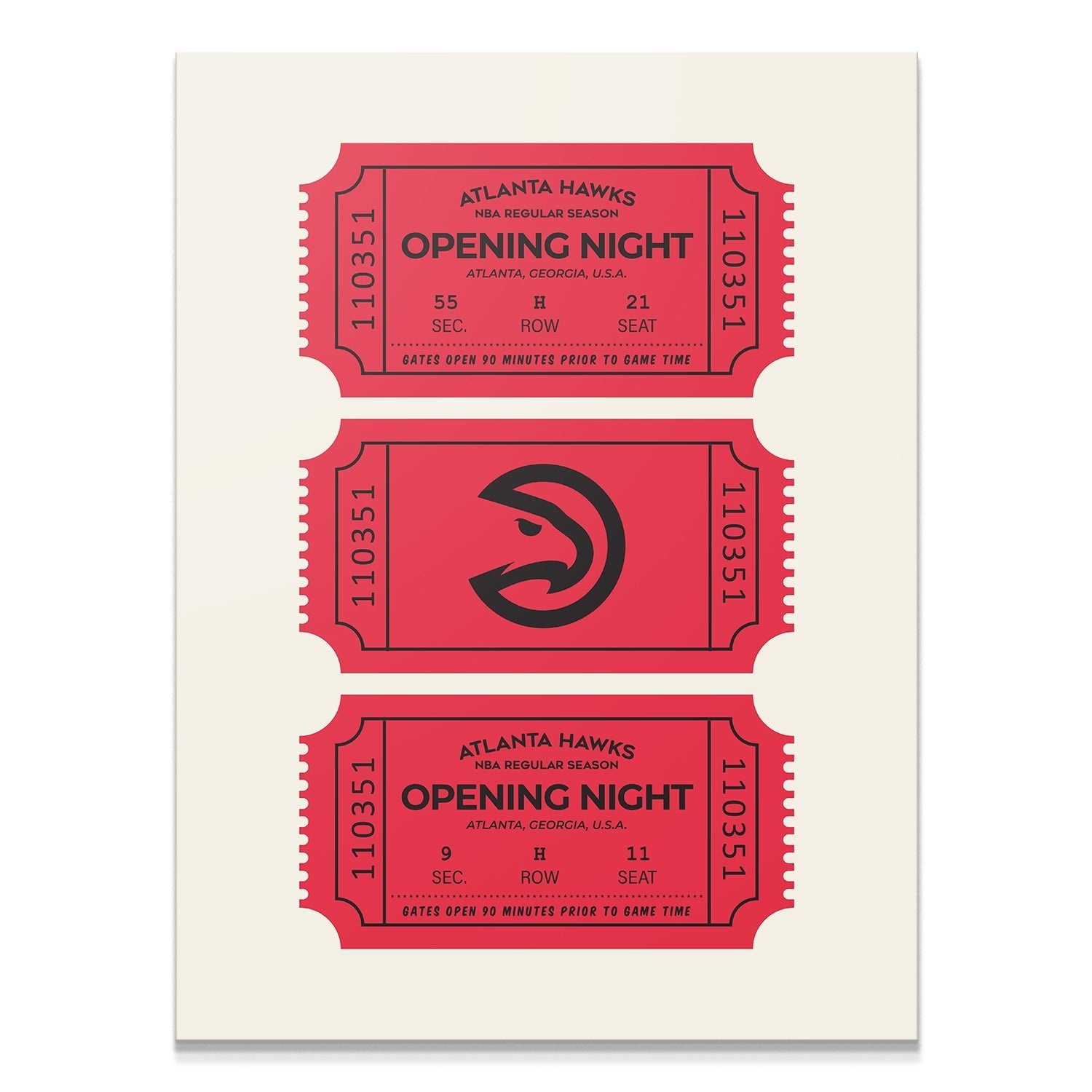 Tickets - Hawks - IKONICK - NBA Teams