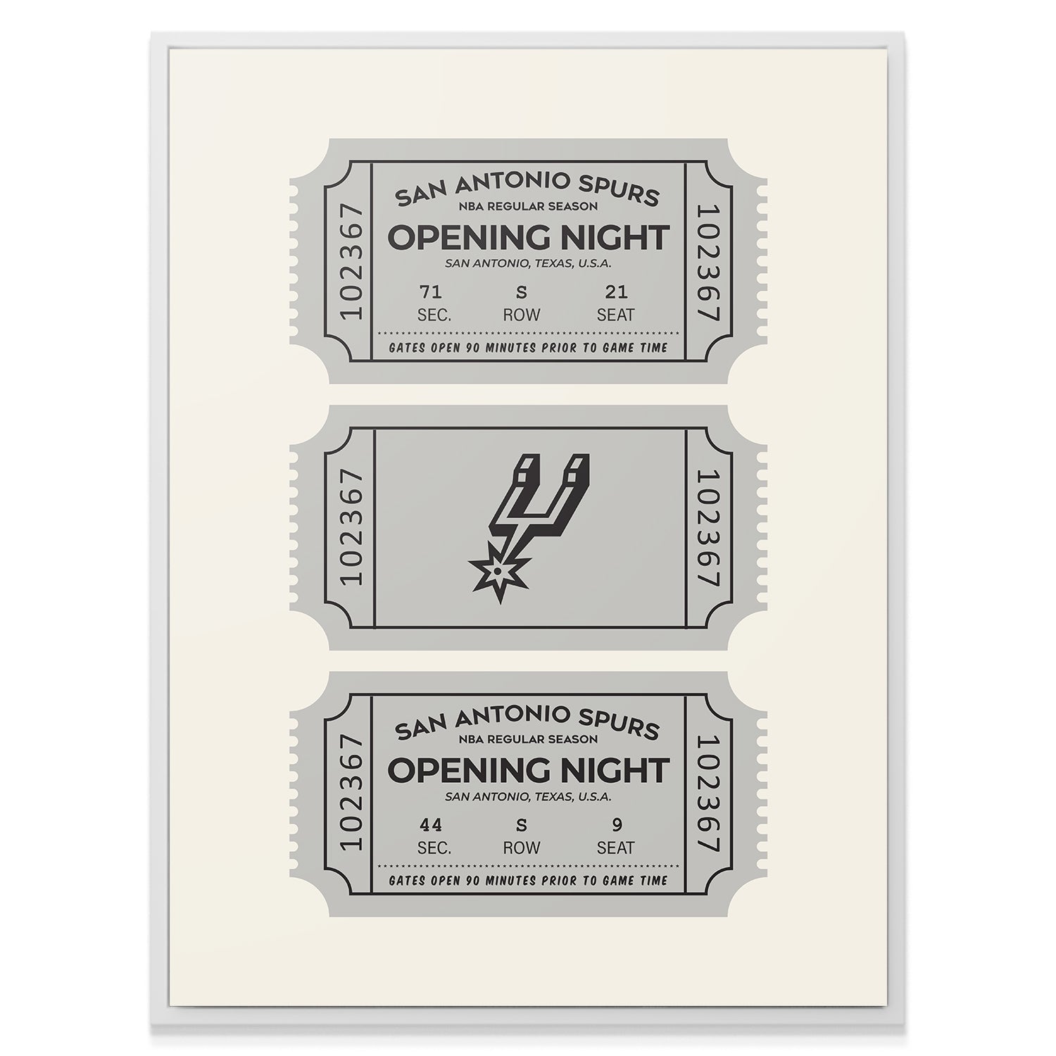 Tickets - Spurs - IKONICK - NBA Teams