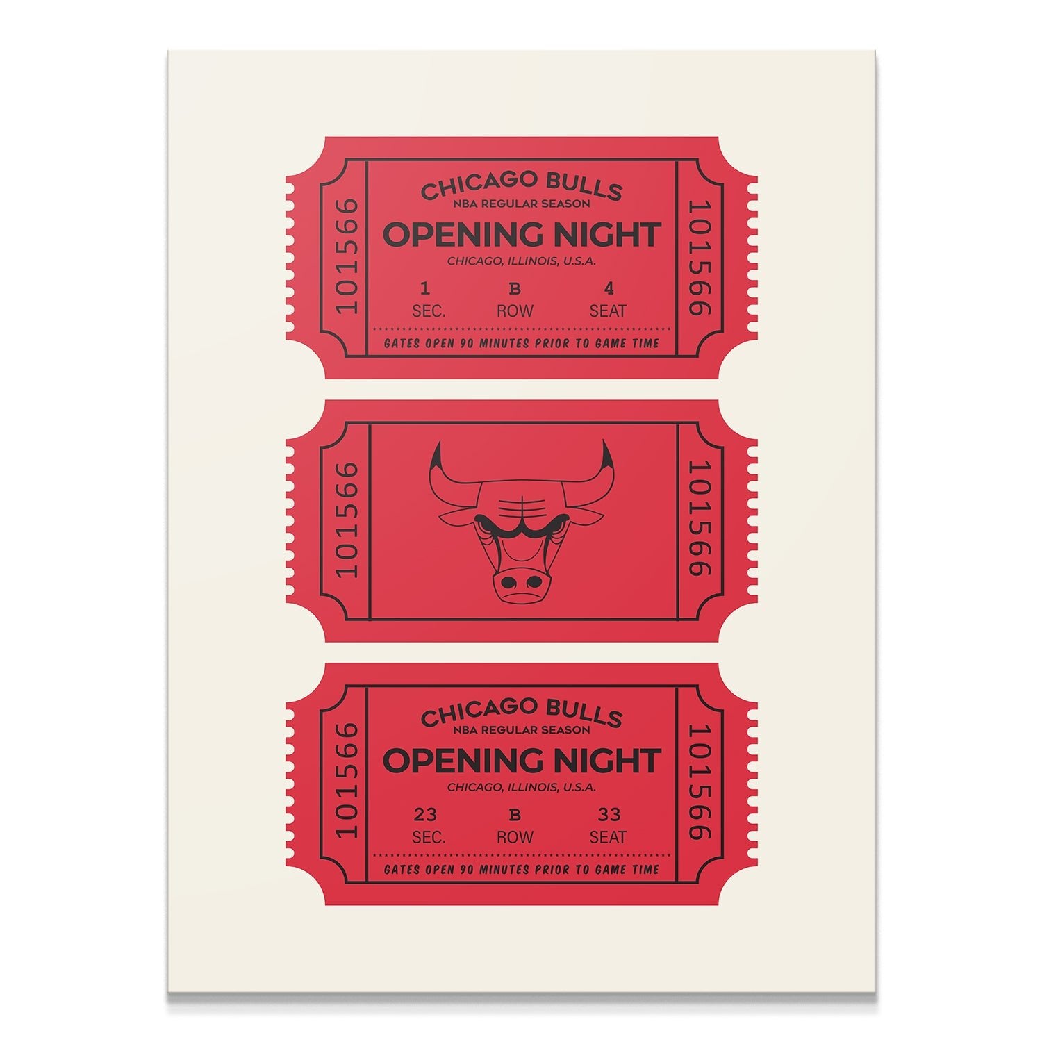 Tickets - Bulls - IKONICK - NBA Teams