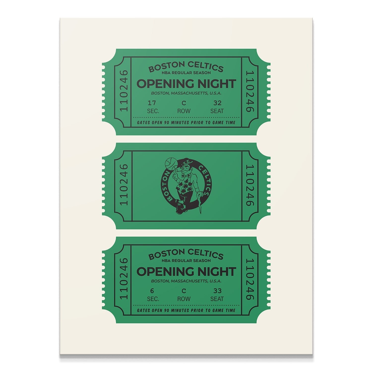 Tickets - Celtics - IKONICK - NBA Teams
