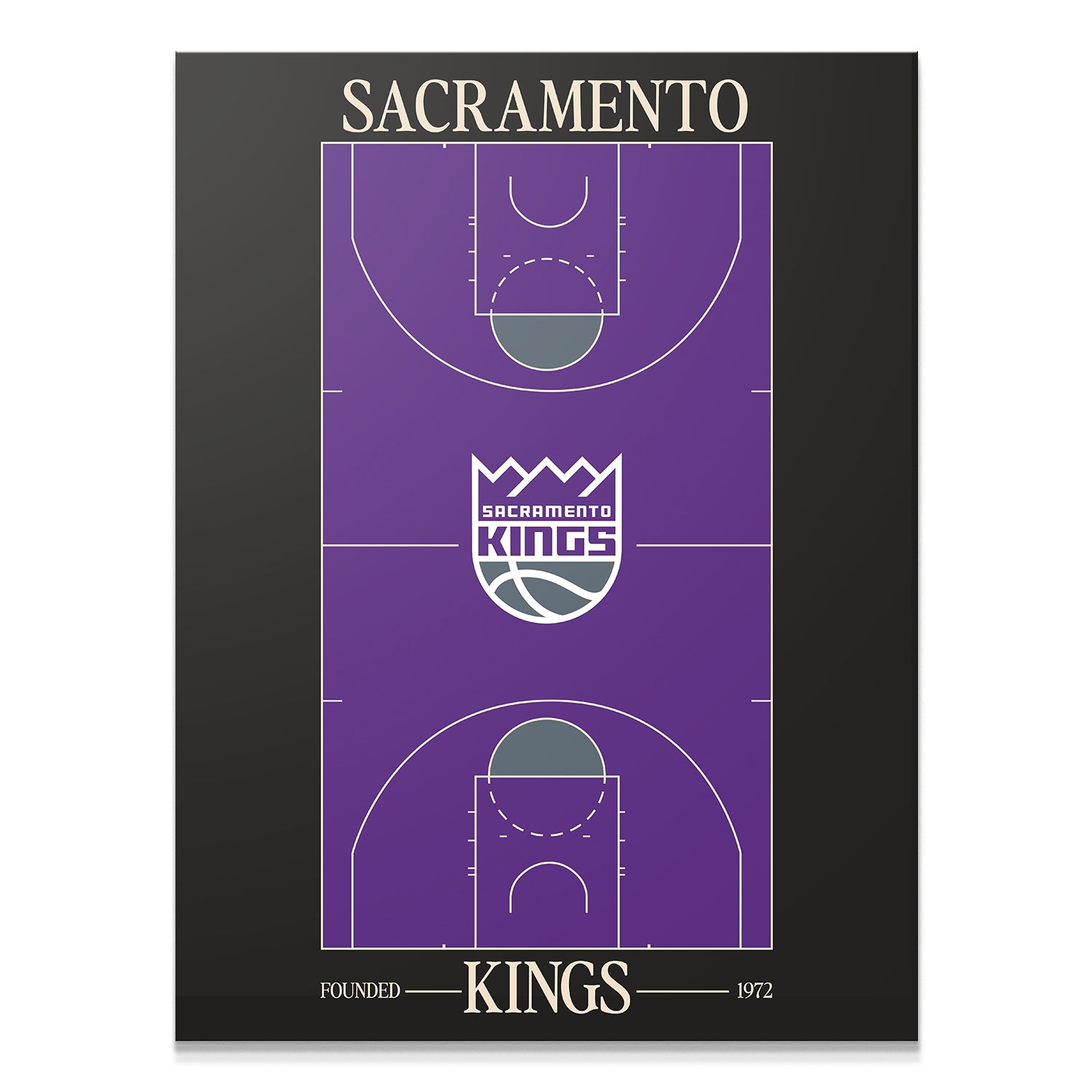 Top Court Design - Kings - IKONICK - NBA Teams