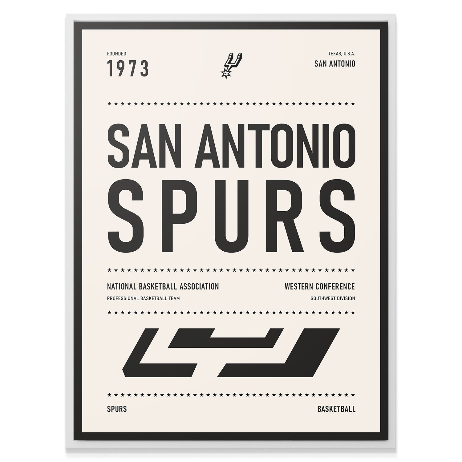Team Poster - Spurs - IKONICK - NBA Teams