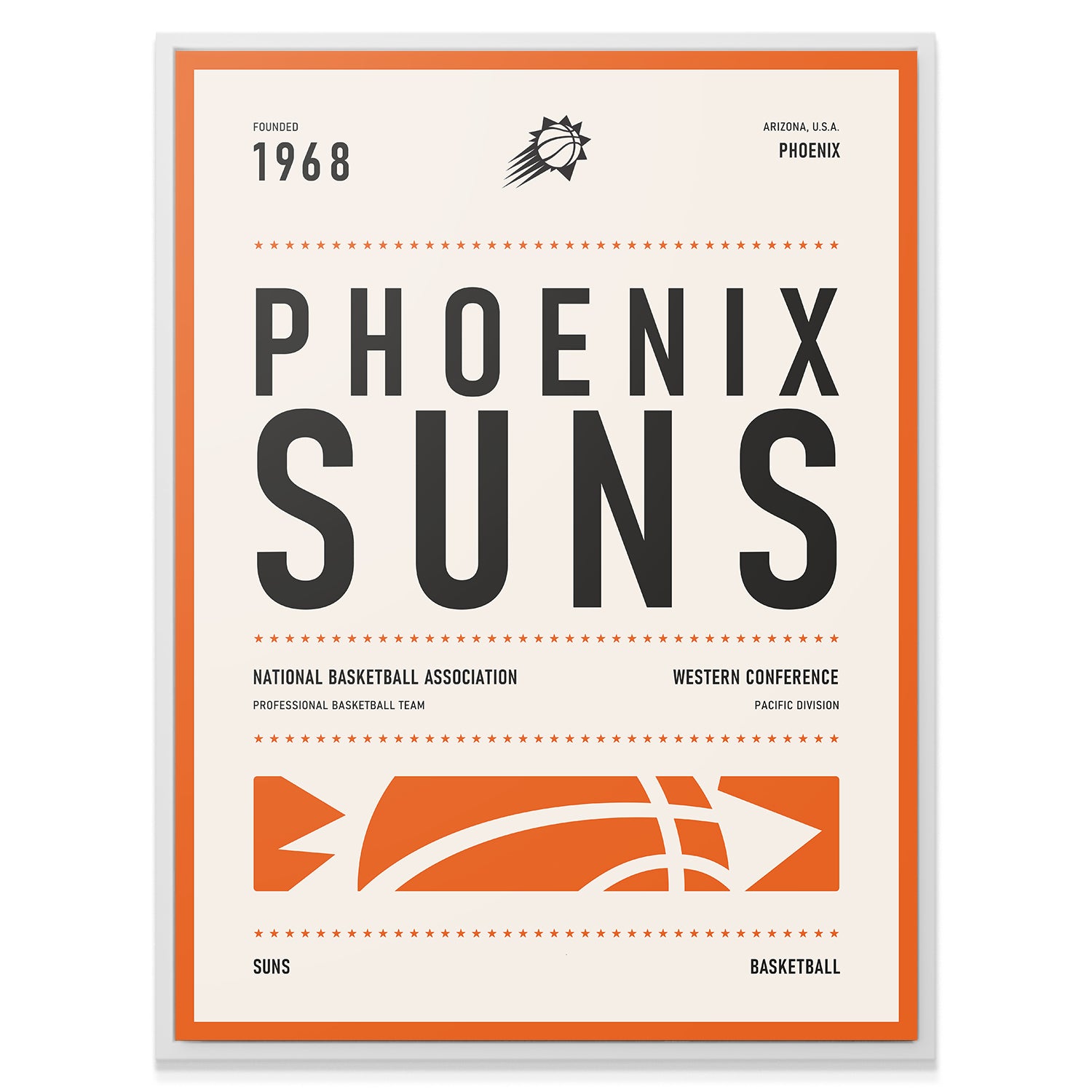 Team Poster - Suns - IKONICK - NBA Teams