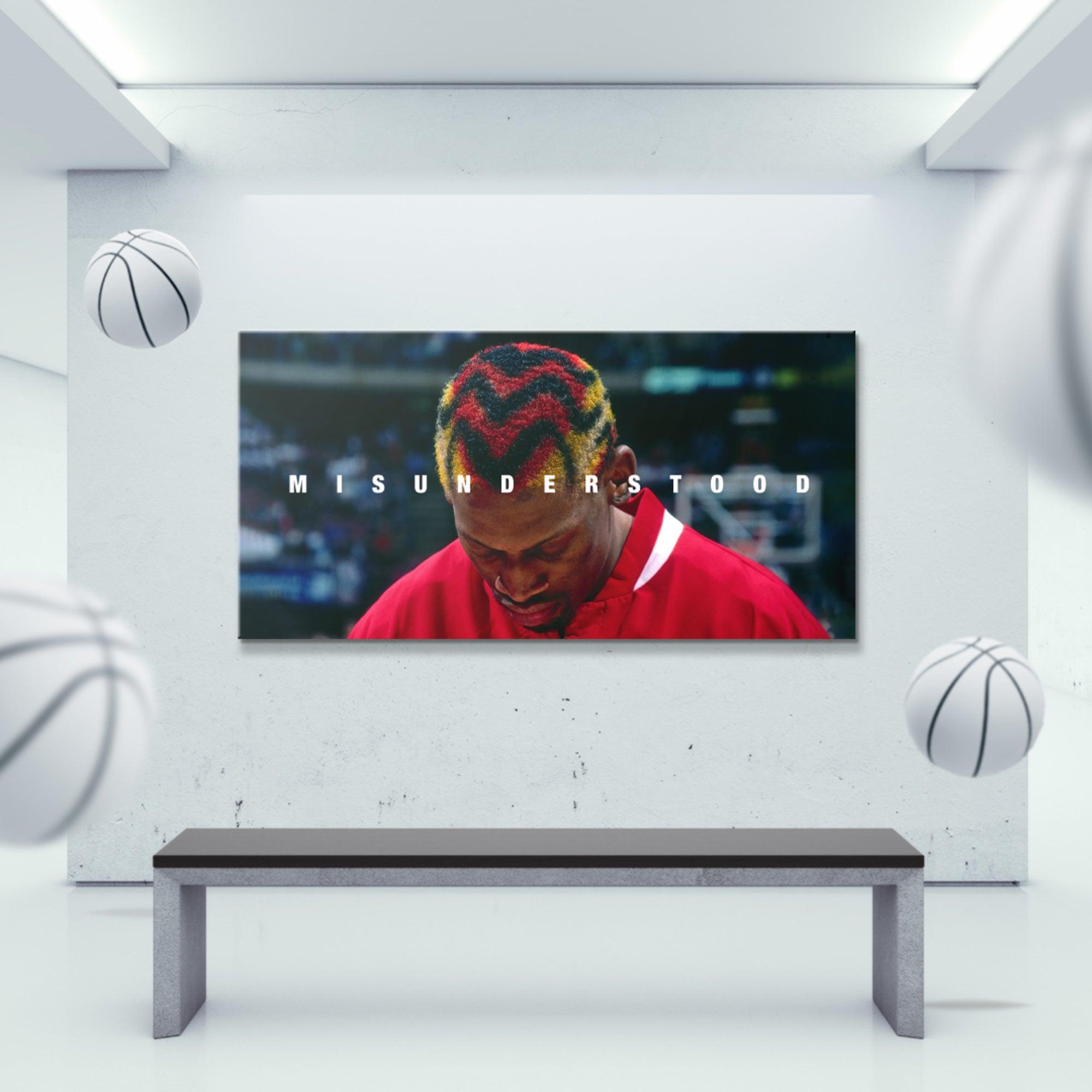 Dennis Rodman - Misunderstood - IKONICK - NBA Legends