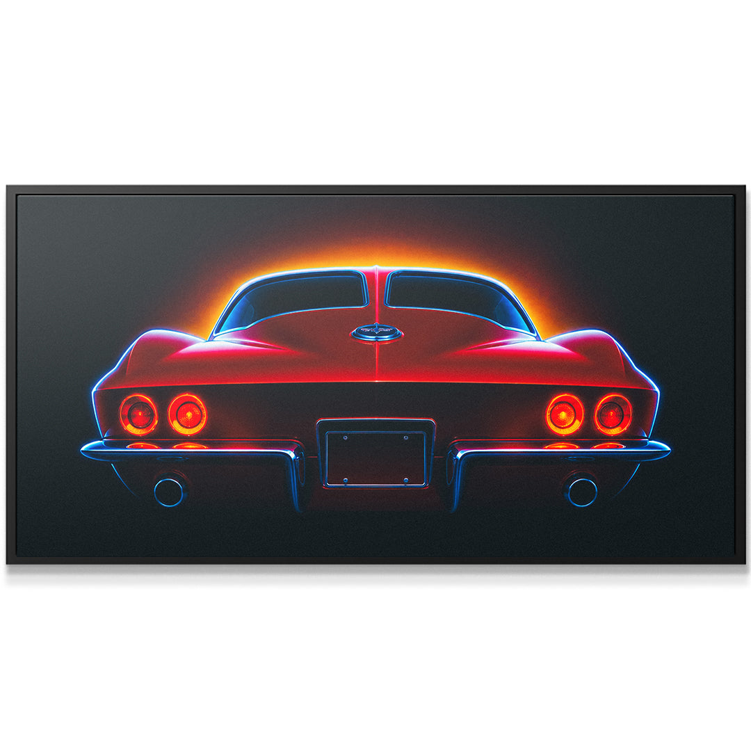 Neon Corvette
