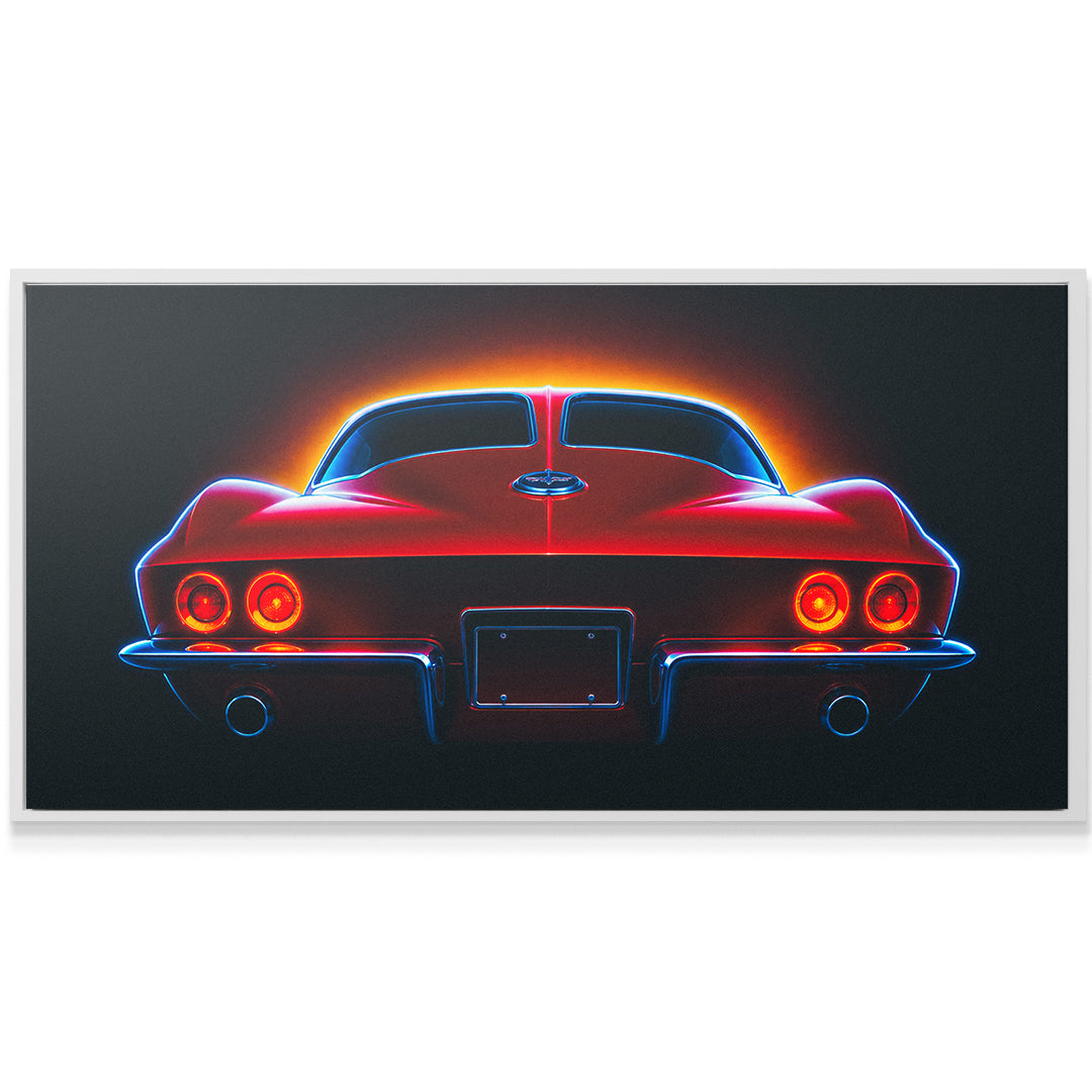 Neon Corvette