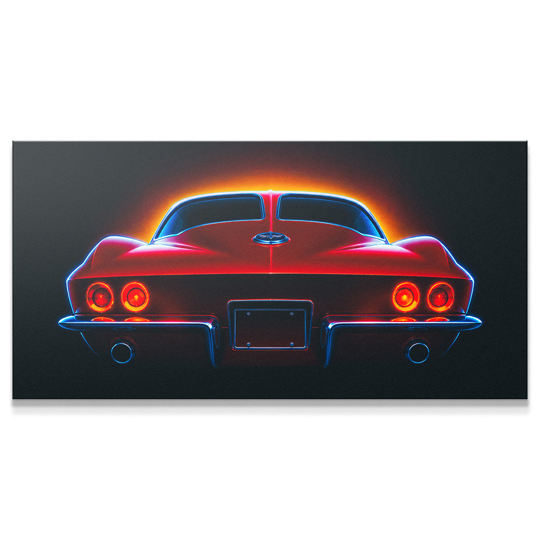 Neon Corvette