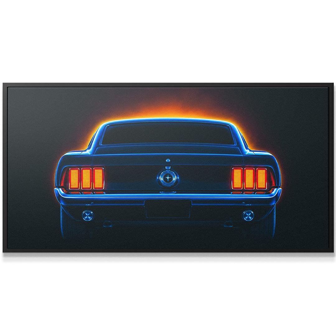 Neon Mustang