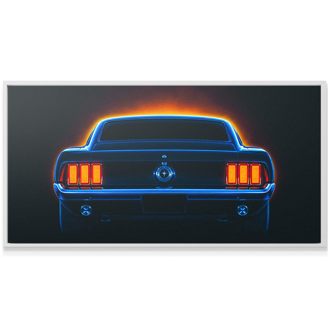 Neon Mustang