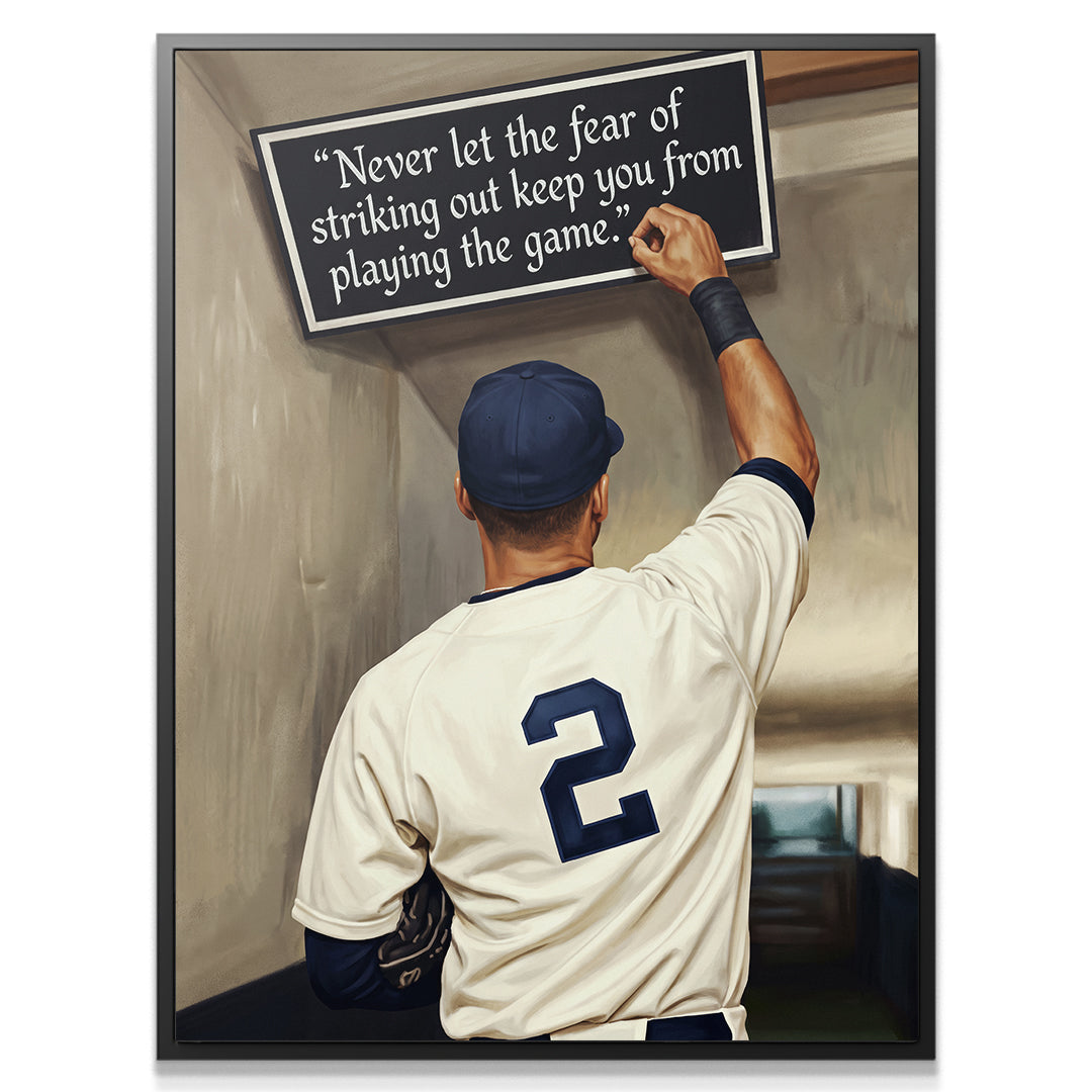Never Let The Fear Baseball