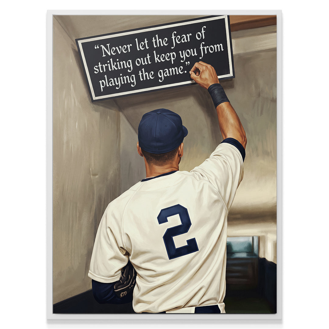Never Let The Fear Baseball