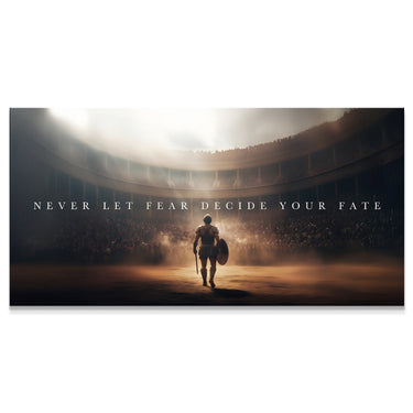 Gladiator - Never Let Fear Decide Your Fate - IKONICK - IKONICK Original