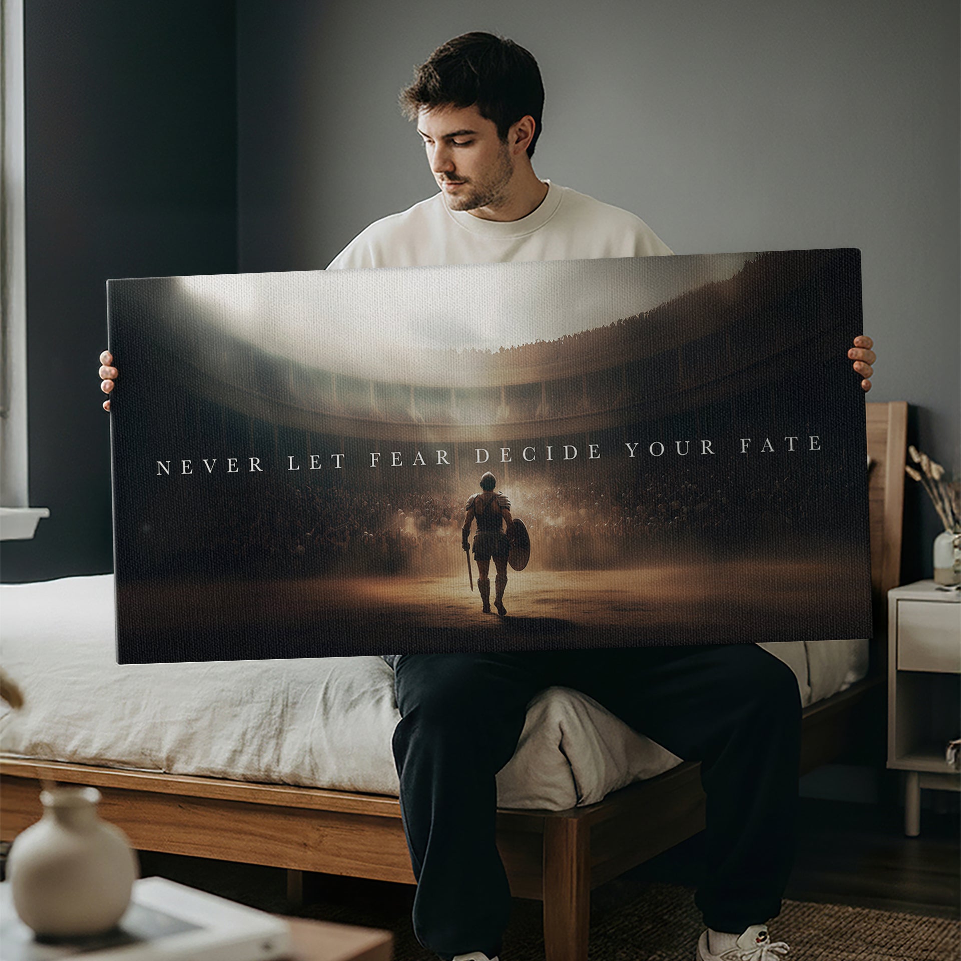Gladiator - Never Let Fear Decide Your Fate