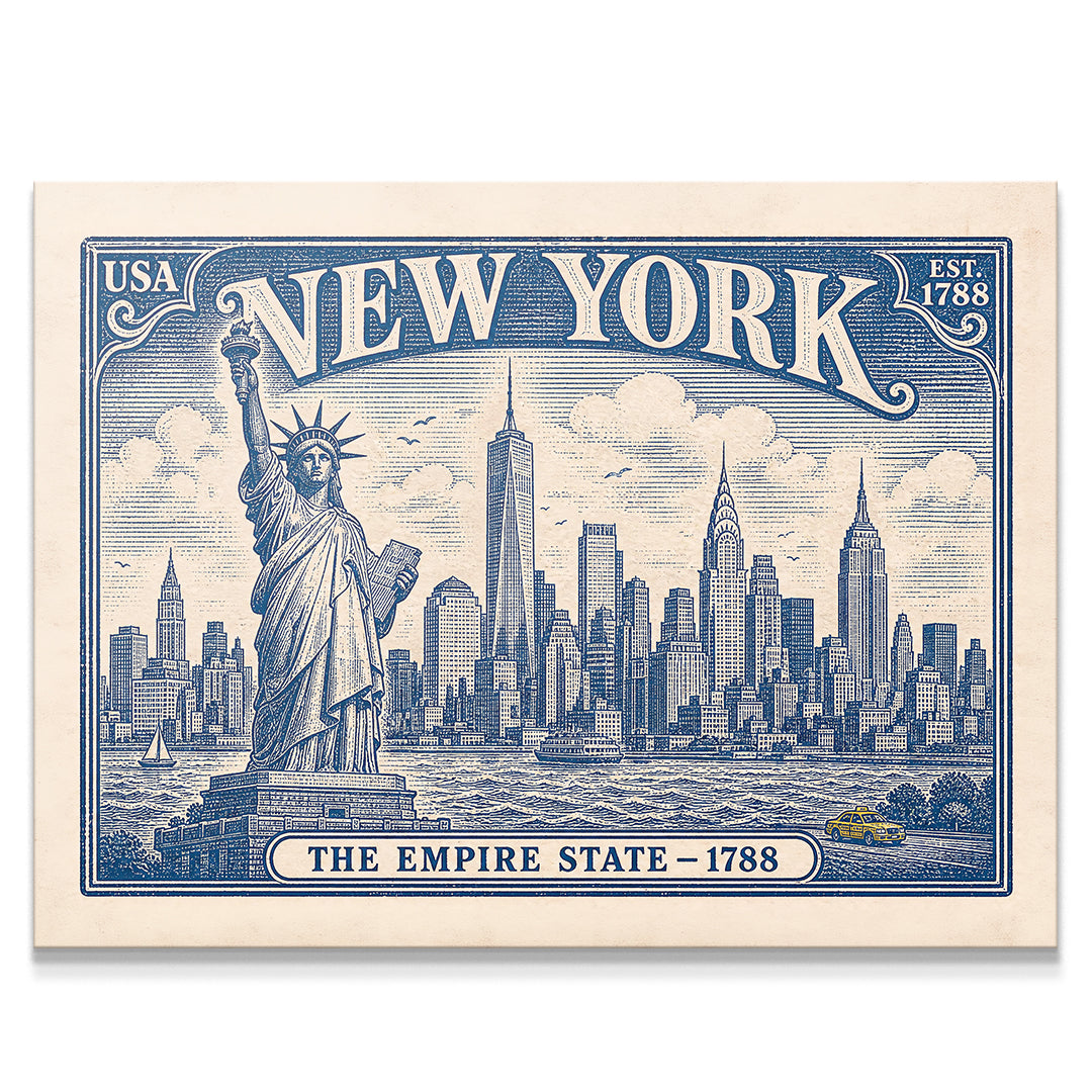 New York Postage Stamp