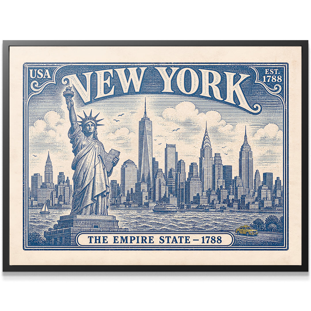 New York Postage Stamp