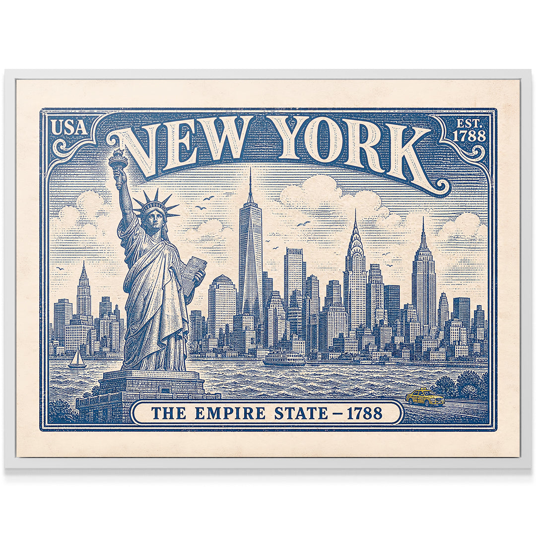 New York Postage Stamp