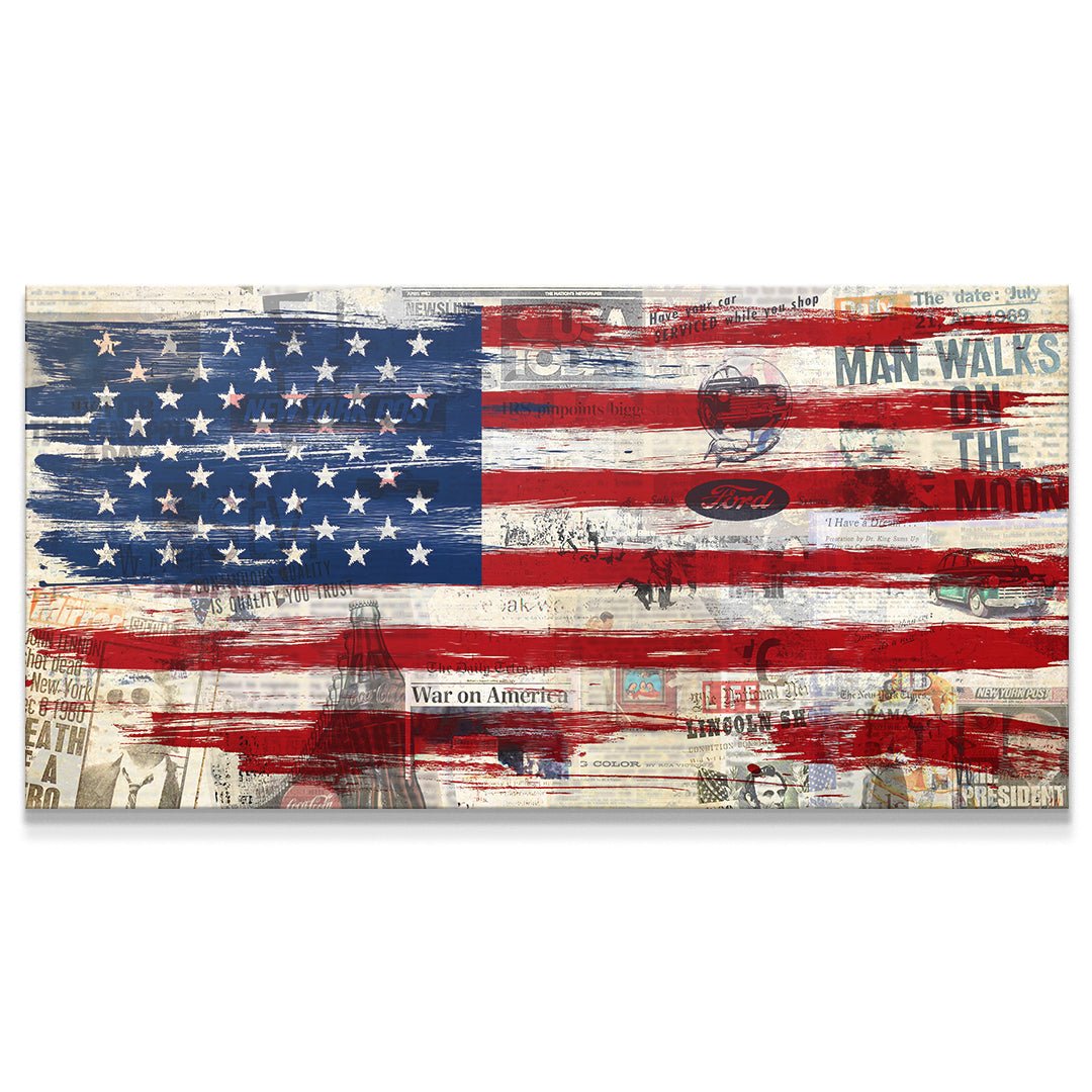 Newspaper USA Flag - IKONICK - IKONICK Original