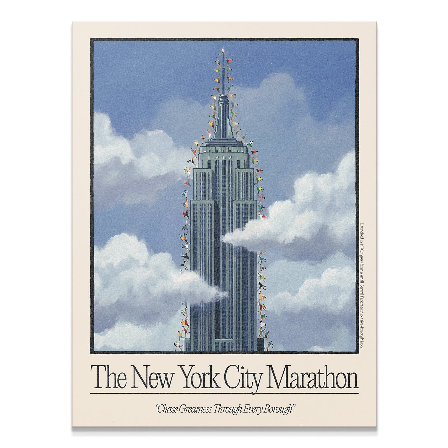 New York Marathon - Vintage Poster