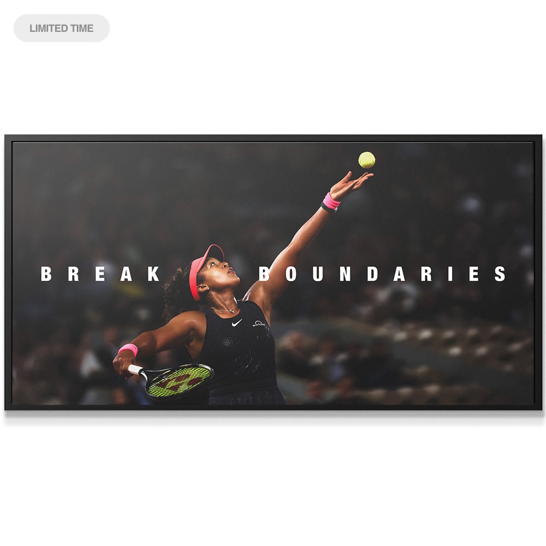 Naomi Osaka - Break Boundaries - IKONICK - Naomi Osaka