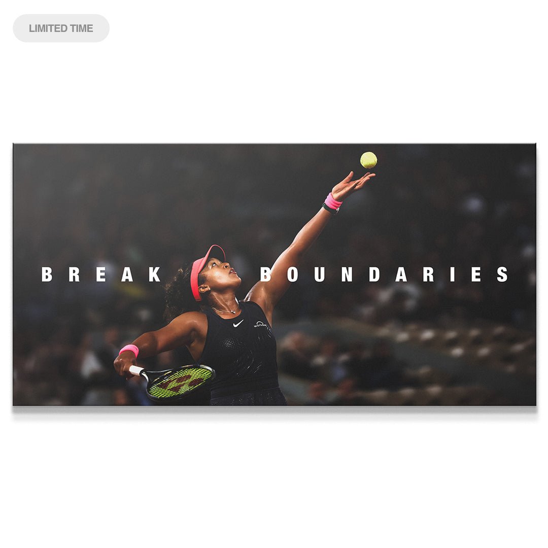 Naomi Osaka - Break Boundaries - IKONICK - Naomi Osaka