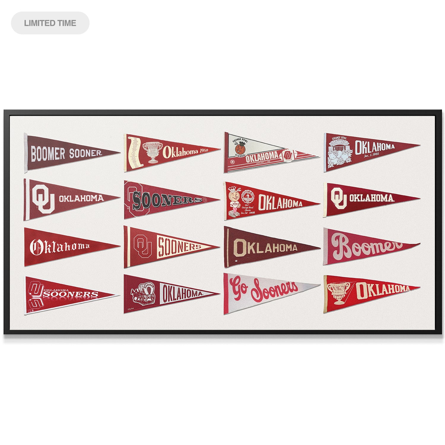 Oklahoma - Pennantboard - IKONICK - IKONICK Original