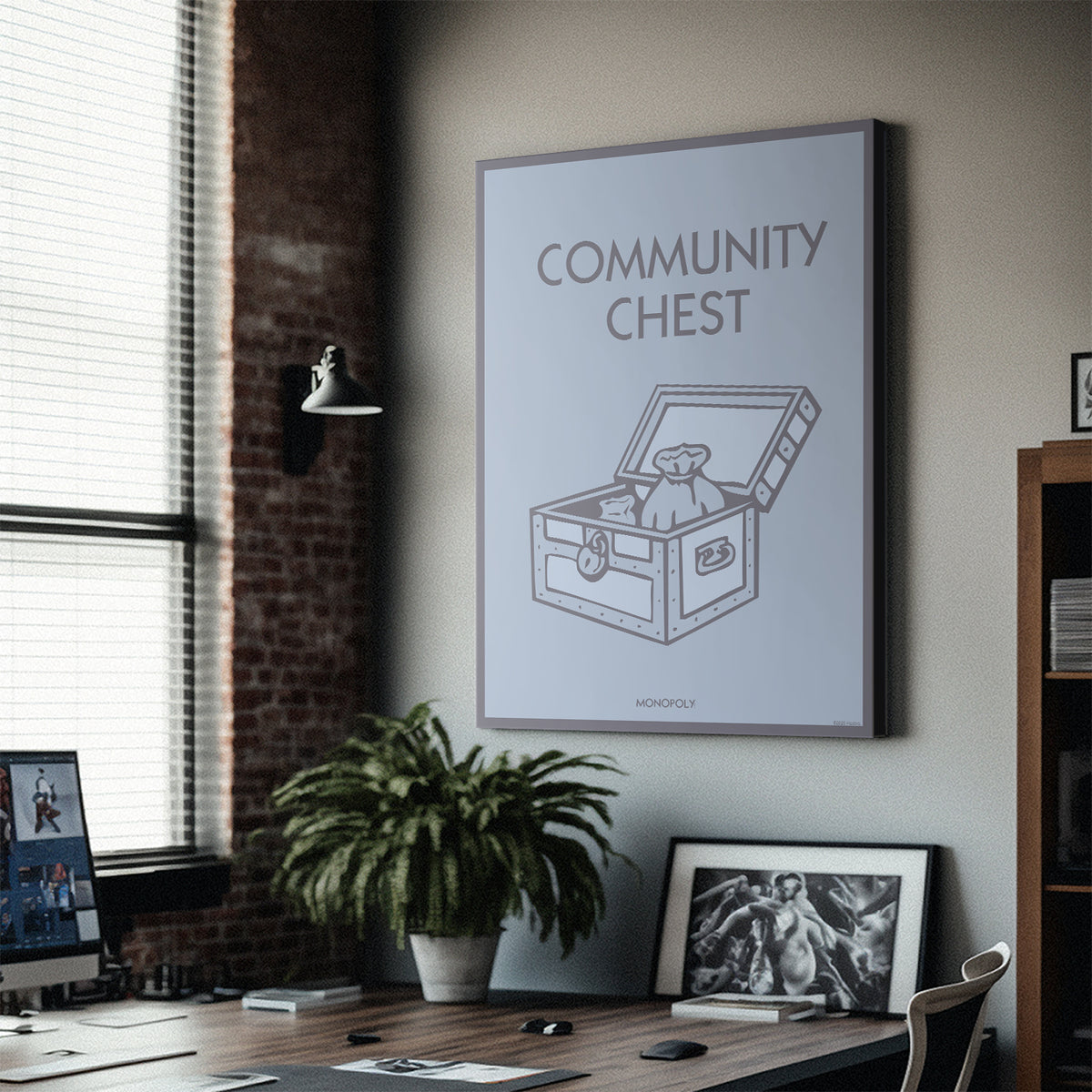 Monopoly - Community Chest - Pastel