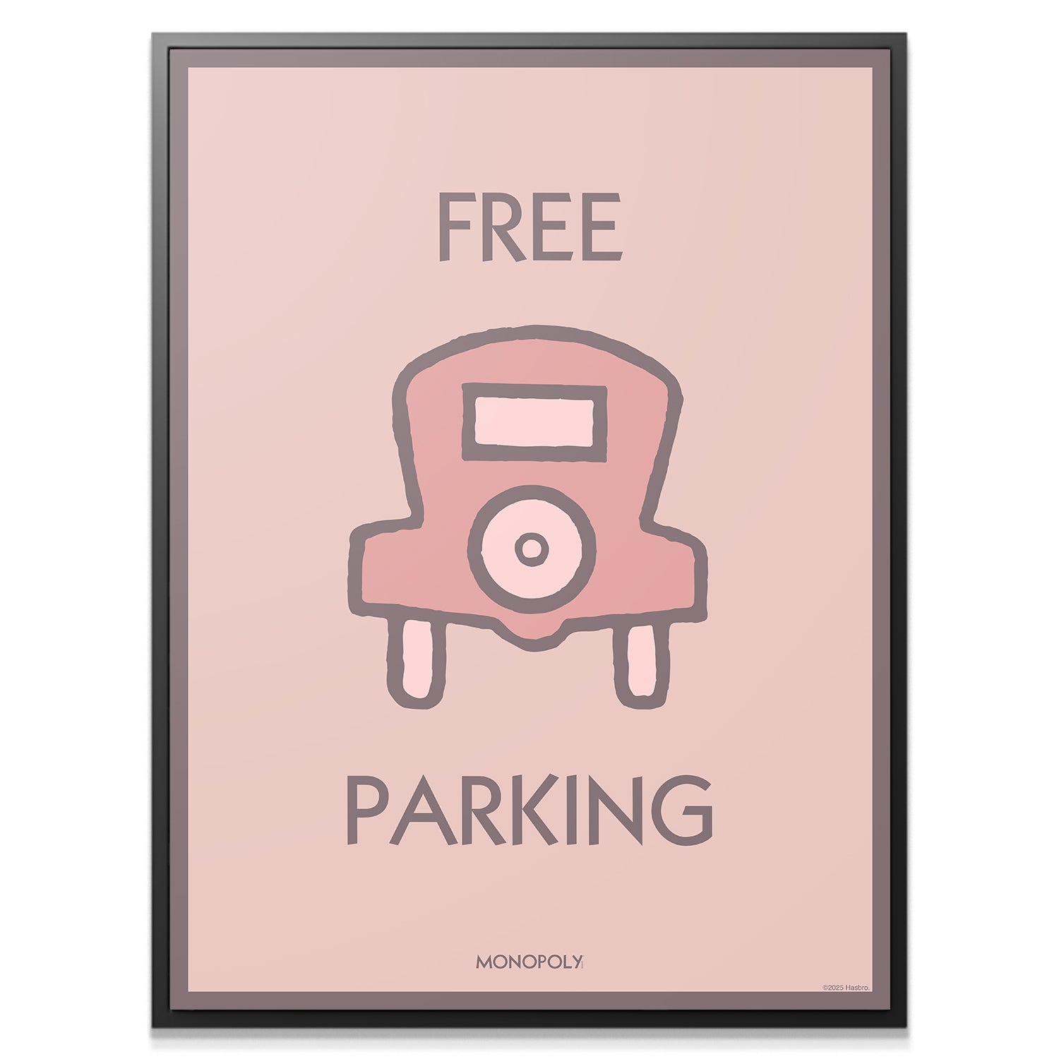Monopoly - Free Parking - Pastel