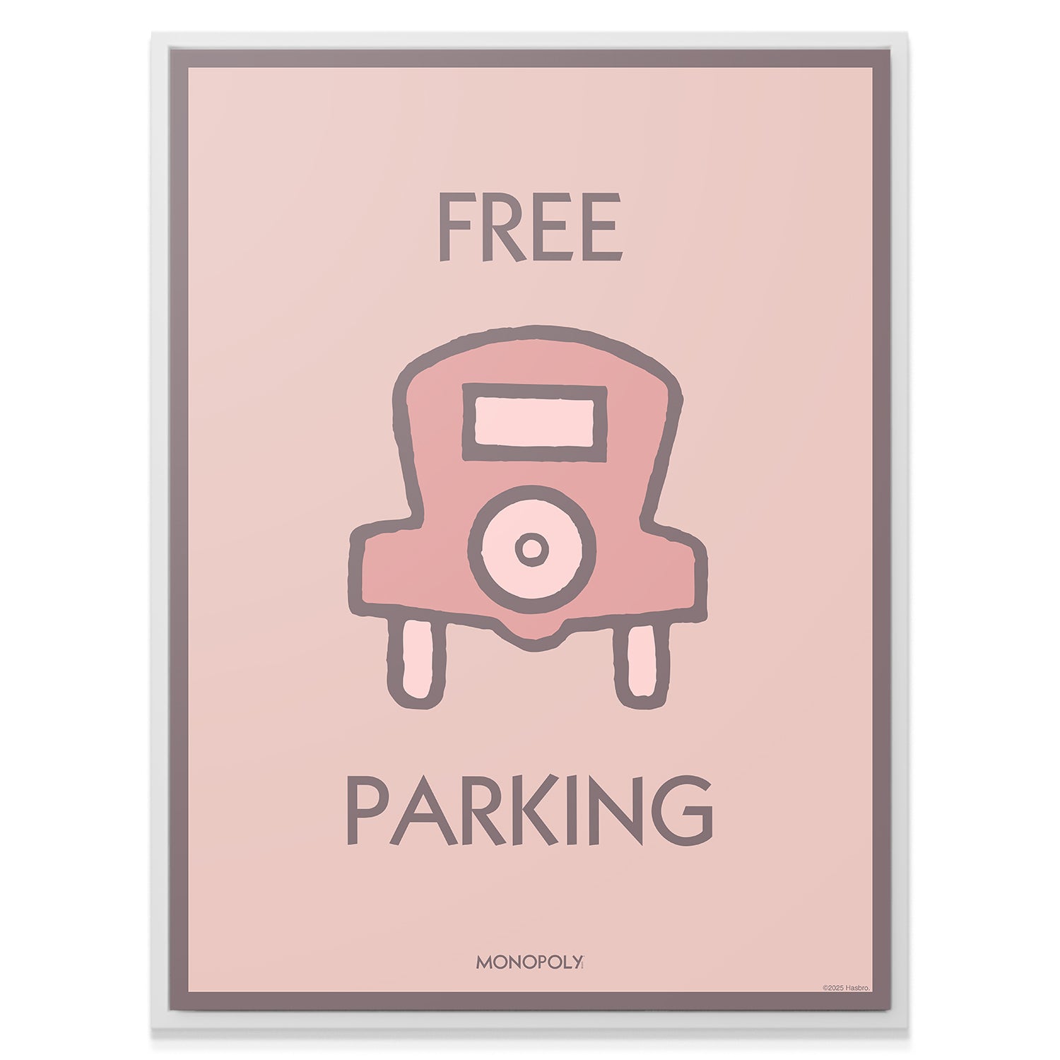Monopoly - Free Parking - Pastel