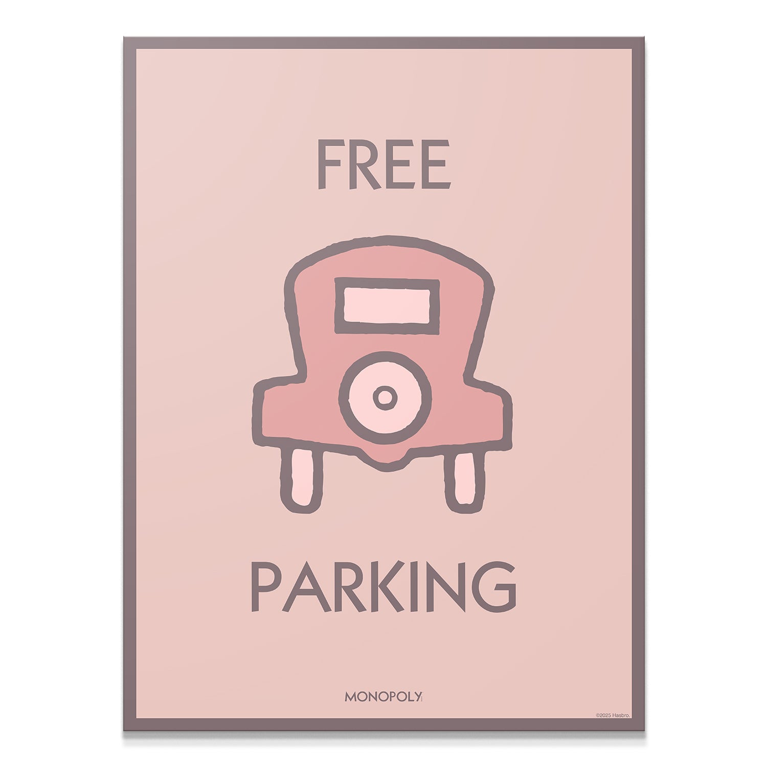 Monopoly - Free Parking - Pastel