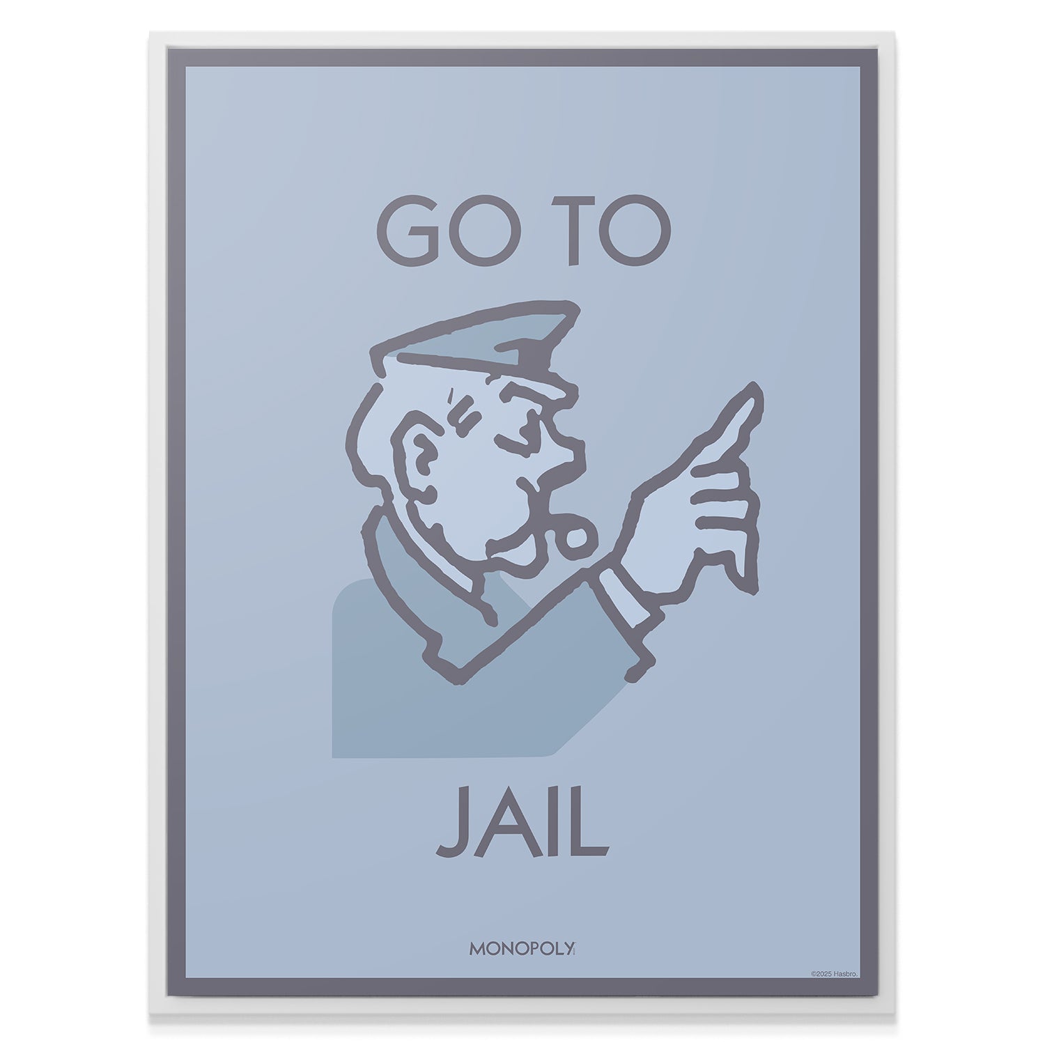 Monopoly - Go To Jail - Pastel