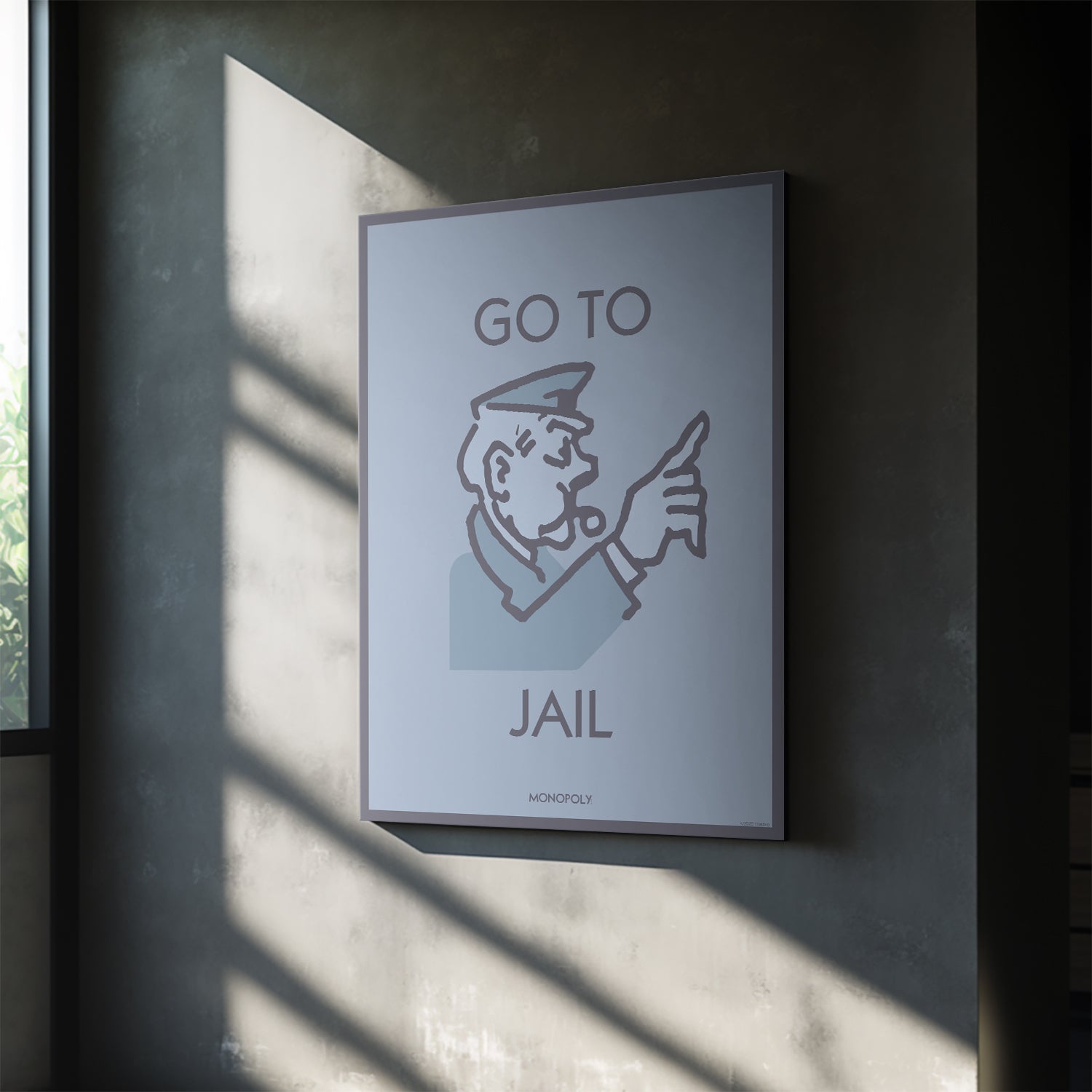 Monopoly - Go To Jail - Pastel