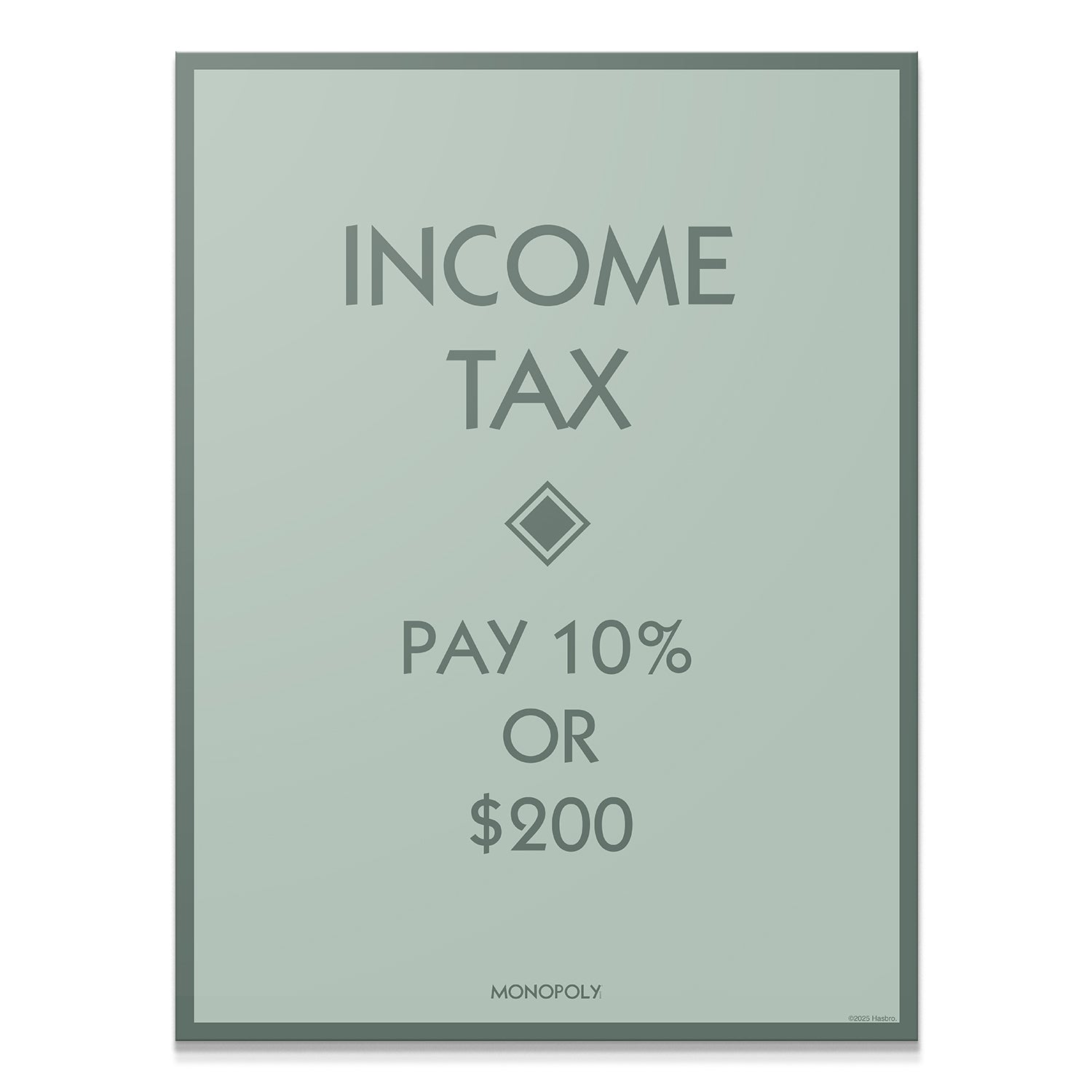 Monopoly - Income Tax - Pastel