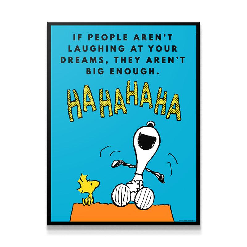 PEANUTS - Dreams Aren't Big Enough - IKONICK - Peanuts