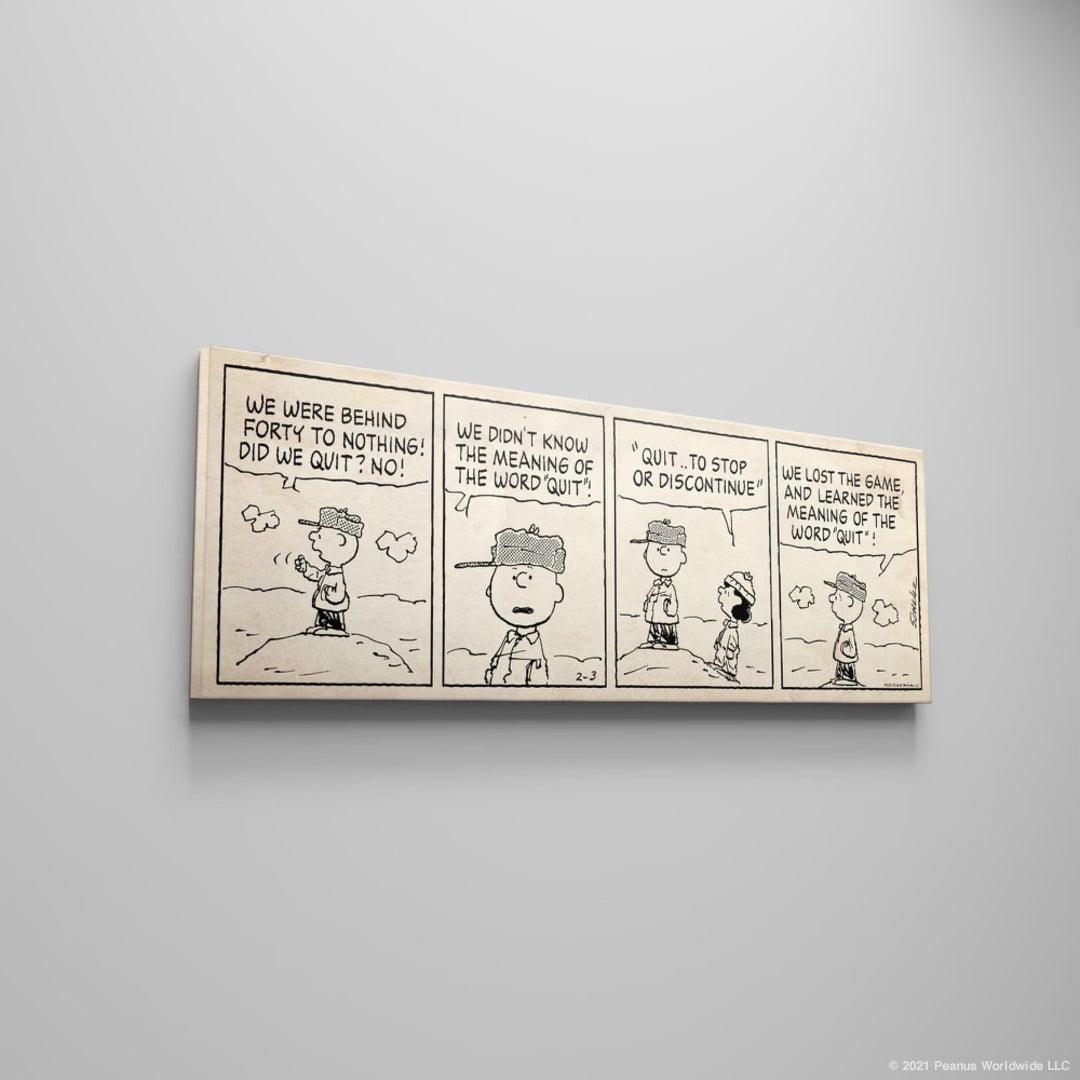 Peanuts - Word Quit - Sketch - IKONICK - Peanuts