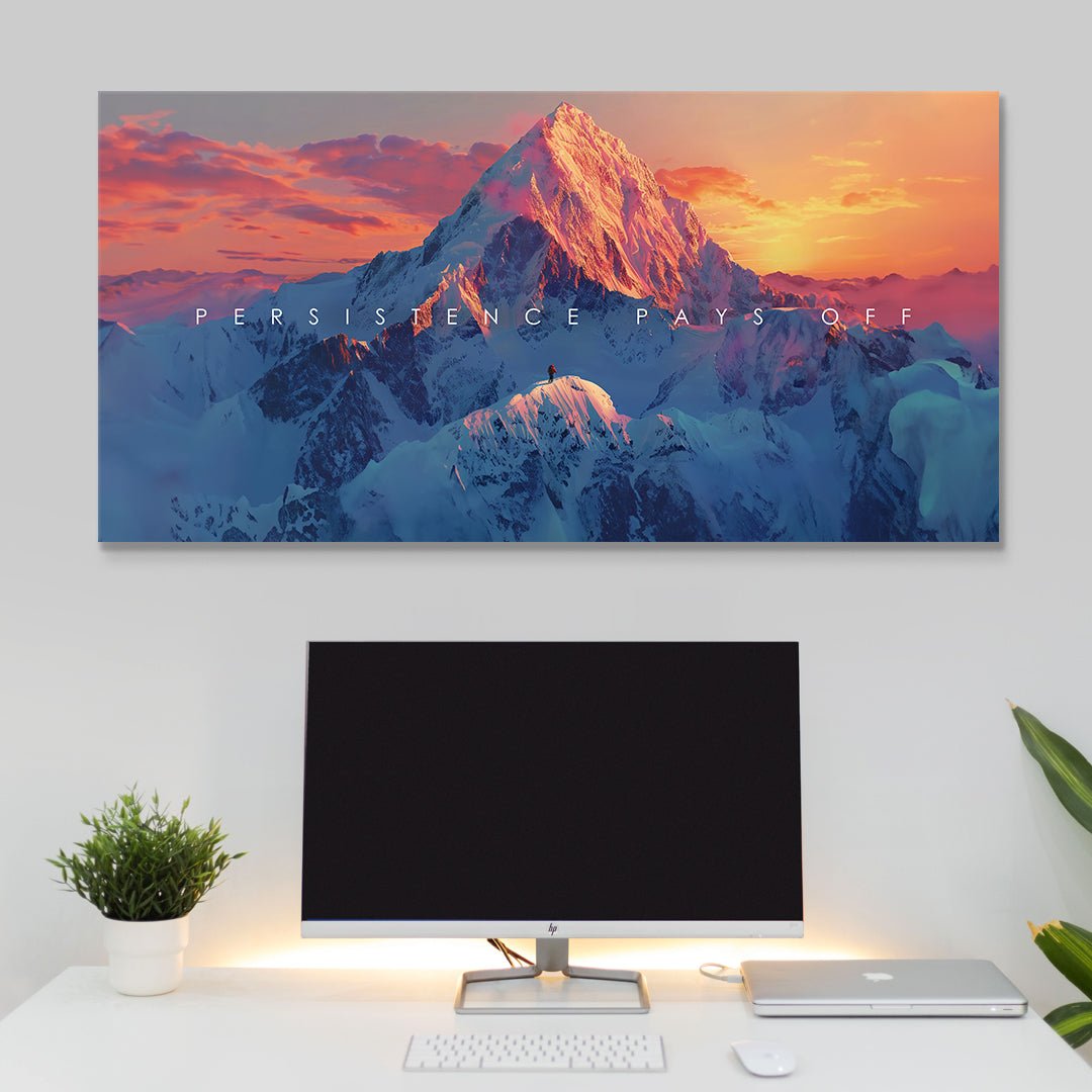 Persistence Pays Off Snow - IKONICK - IKONICK Original