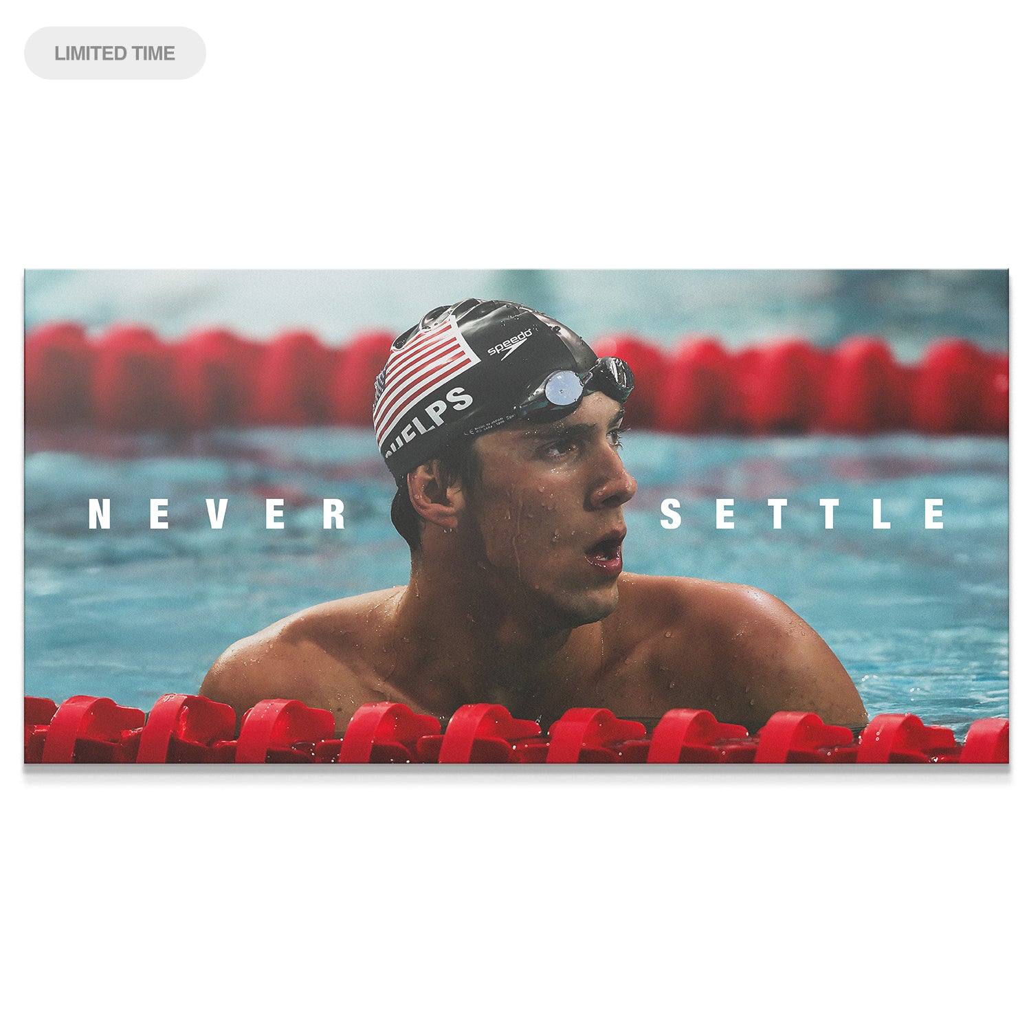 Michael Phelps - Never Settle - IKONICK - Michael Phelps